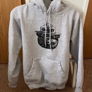 Smokey the Bear Hoodie Sweatshirt